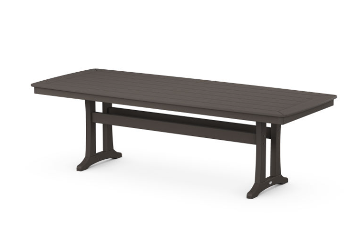 Polywood: Nautical Trestle 39" x 97" Dining Table