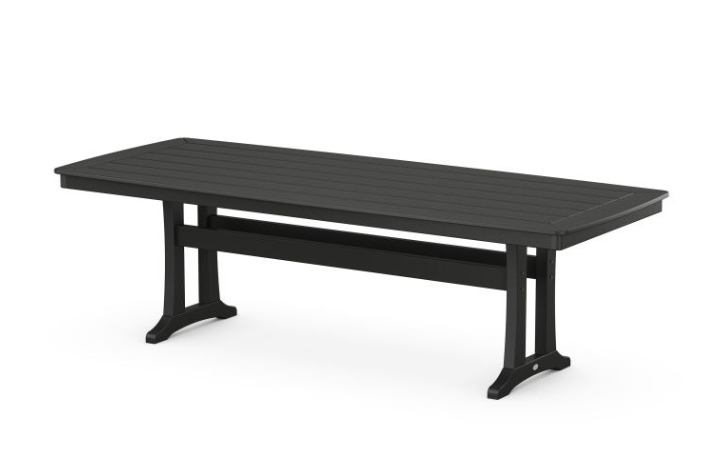 Polywood: Nautical Trestle 39" x 97" Dining Table