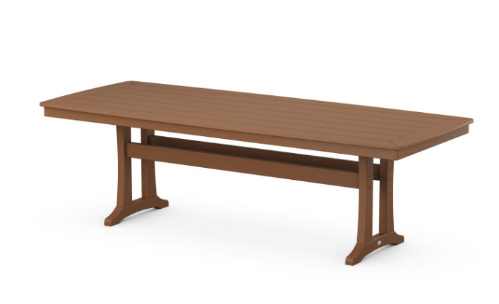 Polywood: Nautical Trestle 39" x 97" Dining Table