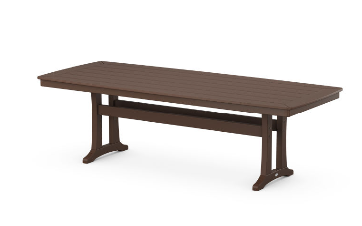 Polywood: Nautical Trestle 39" x 97" Dining Table