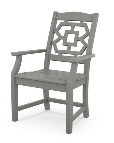 Polywood: Chinoiserie Dining Arm Chair