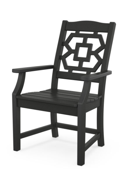 Polywood: Chinoiserie Dining Arm Chair