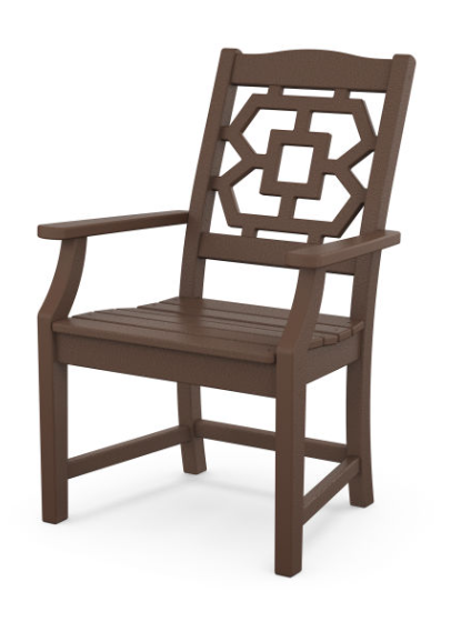 Polywood: Chinoiserie Dining Arm Chair