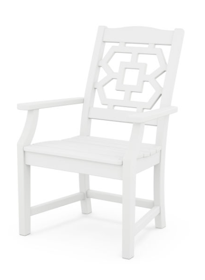 Polywood: Chinoiserie Dining Arm Chair