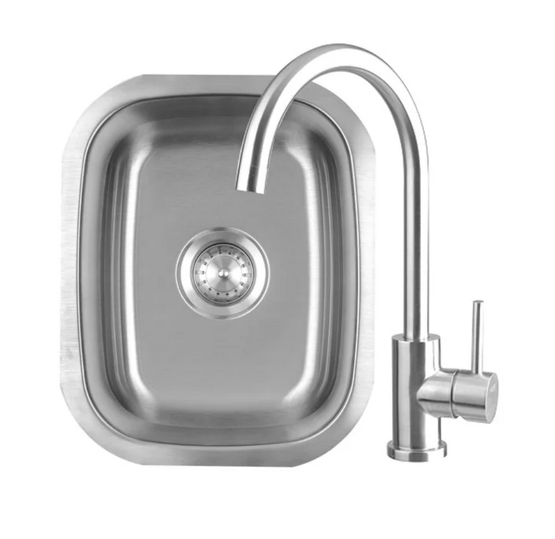 TrueFlame: 19" x 15" Undermount Sink