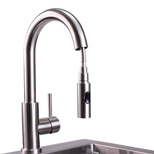 Lynx Pro: Gooseneck Pull Down Faucet