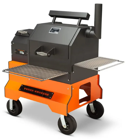 Yoder Smokers: YS480S Competition Cart with Storage Drawer