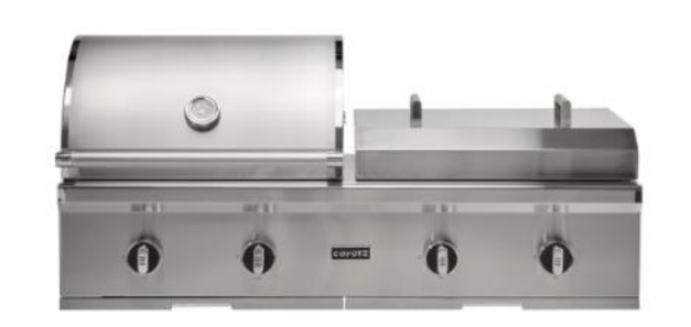 Coyote Grills: 50" Combo Built-In Gas & Flat Top Grill