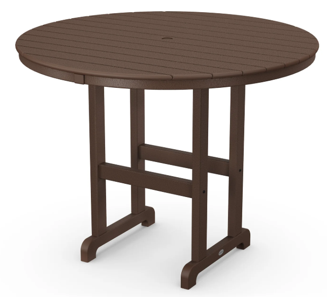 Polywood: 48" Round Farmhouse Counter Table