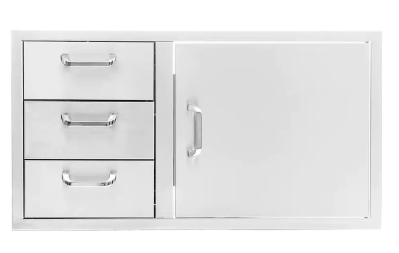 PCM: 260 Series 39" Triple Drawer & Trash/Propane Rollout