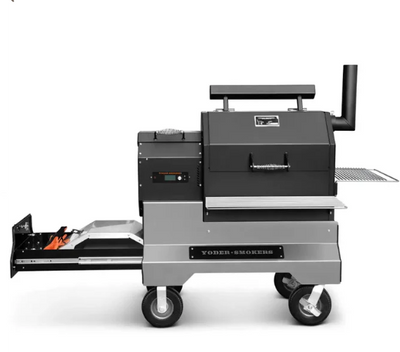 Yoder Smokers: YS480S Competition Cart with Storage Drawer