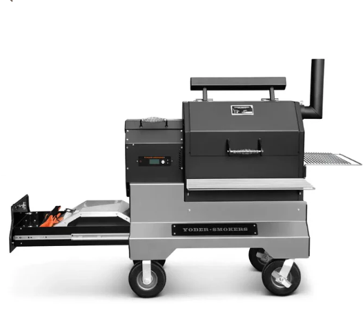 Yoder Smokers: YS480S Competition Cart with Storage Drawer