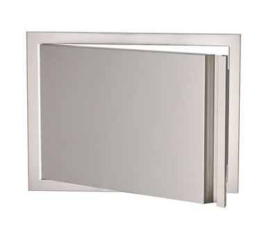 Renaissance: 27"x20" Valiant Horizontal Access Door, Reversible w/ Soft Close