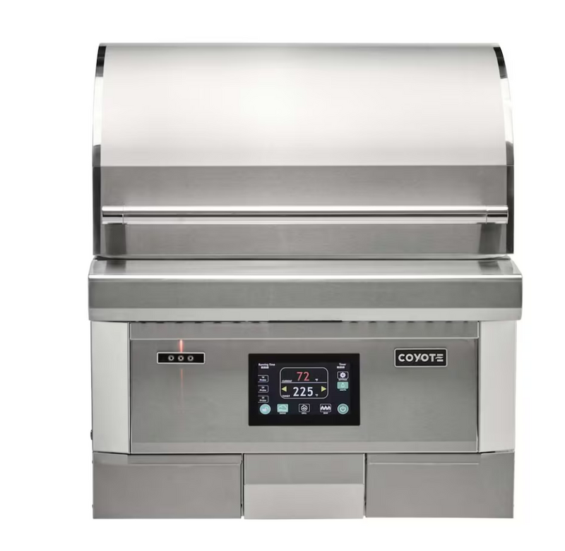Coyote Grills: 28" Next-Gen Built In Pellet Grill