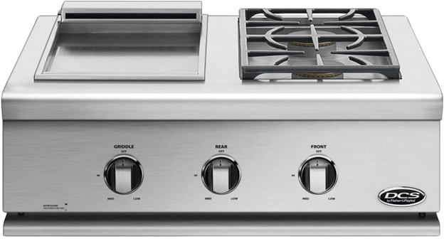 DCS: 30" Series 7 Double Side Burner with Griddle