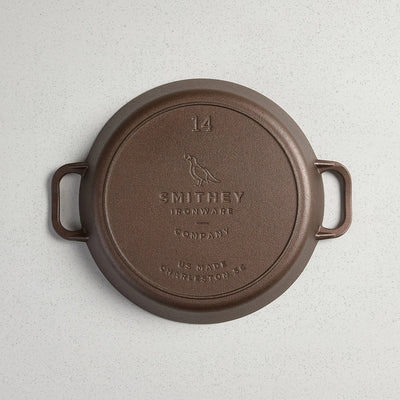 Smithey Ironware: No. 14 Dual Handle Skillet