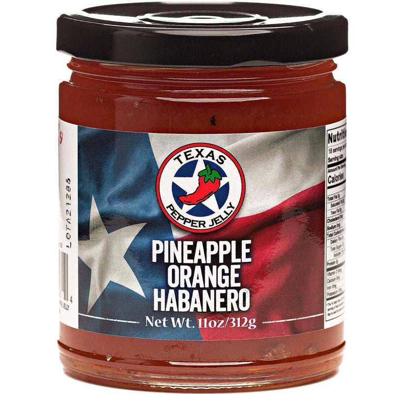 Texas Pepper Jelly: Pineapple Orange Habanero Pepper Jelly