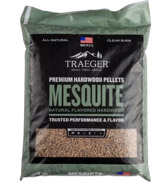 Traeger Pellet Grills:  Mesquite Pellets (20Lb)