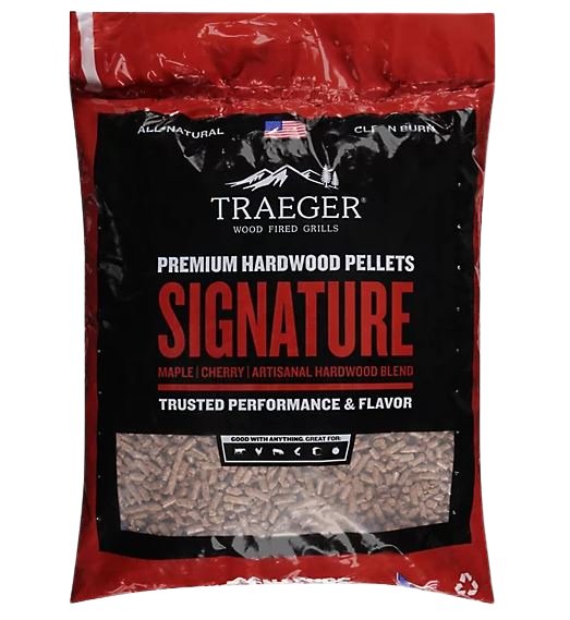 Traeger Pellet Grills:  Signature Blend Pellets (20Lb Bag)