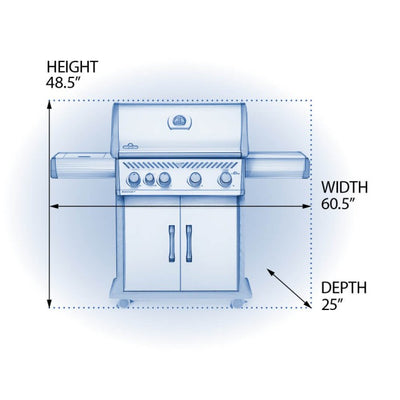 Napoleon: Rogue SE 525RSIB Gas Grill With Infrared Side And Rear Burners