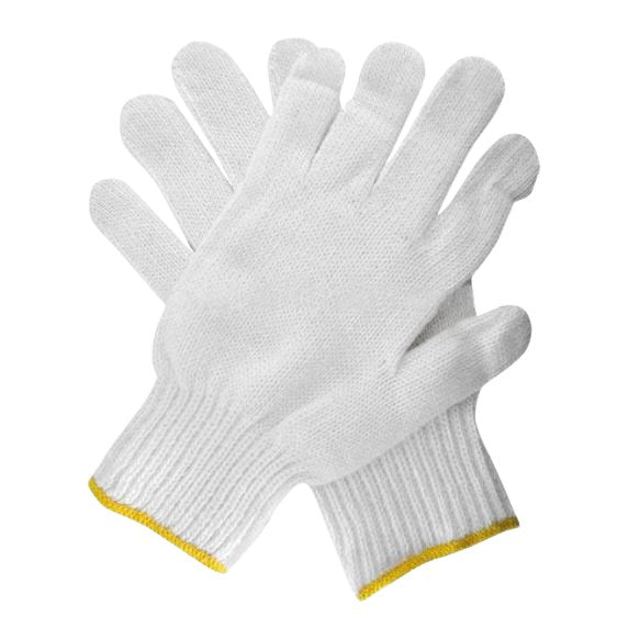 White Liner Gloves- 12 Pack