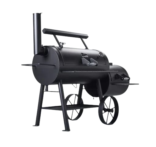 Yoder Smokers: Loaded Wichita + Dual Temperature Gauges + Heat Management Plate + Round Firebox