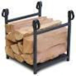 Pilgrim: Western Star Wood Holder - Black\Black Suede Leather  - 15"W x 16.25"H x 14.25"D