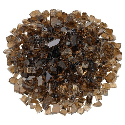 American Fire Glass:  1/2" Glass Media- 10 lb. Jar