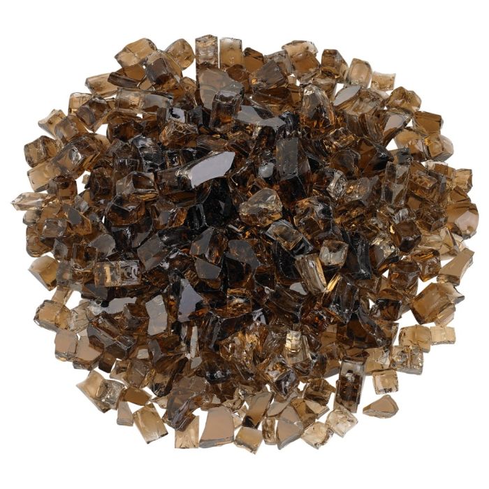 American Fire Glass:  1/2" Glass Media- 10 lb. Jar