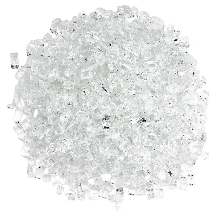 American Fire Glass:  1/2" Glass Media- 10 lb. Jar