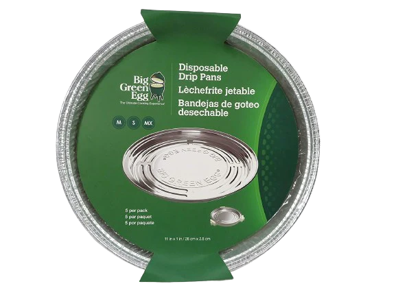 Big Green Egg:  Disposable Aluminum Trays for XL