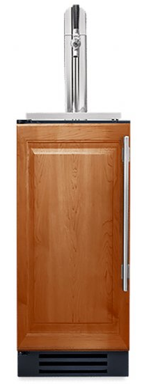 True Refrigeration: BEVERAGE DISPENSER Solid Panel Ready - Single Tap - Hinge Left (L)