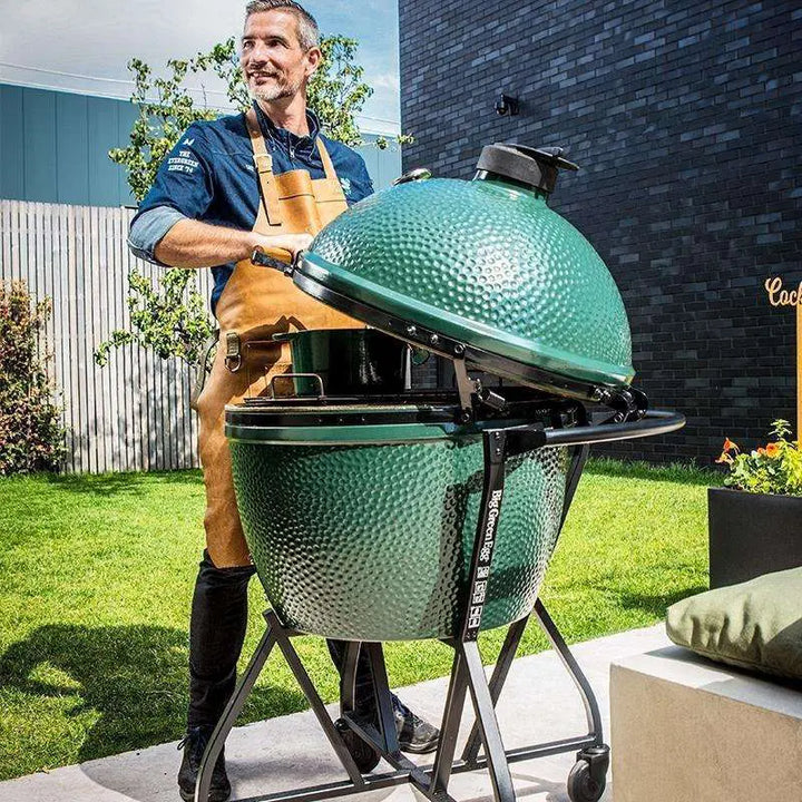 Big green egg set up hotsell