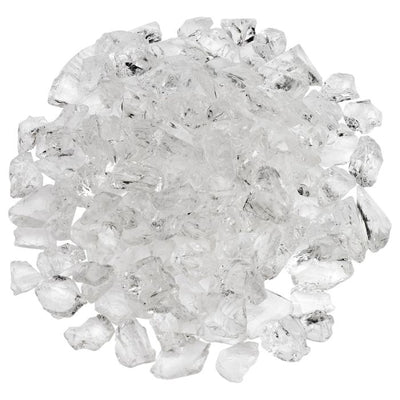 American Fire Glass: Medium Fire Glass- 10 lb. Jar