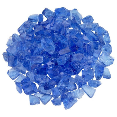 American Fire Glass: Medium Fire Glass- 10 lb. Jar