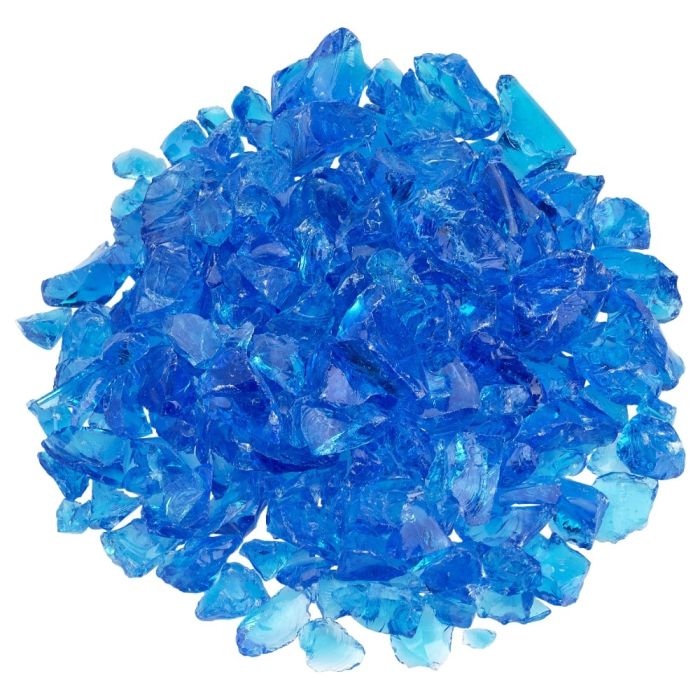 American Fire Glass: Medium Fire Glass- 10 lb. Jar