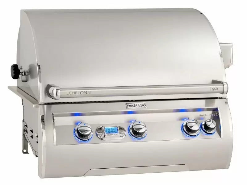 Fire Magic: E660i Built-In Grills with Digital Thermometer