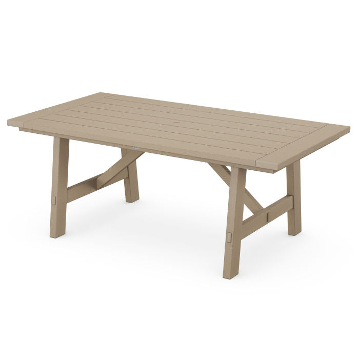 Polywood: Rustic Farmhouse 39" x 75" Dining Table