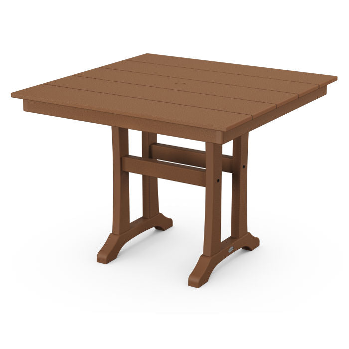 Polywood: Farmhouse Trestle 37" Dining Table