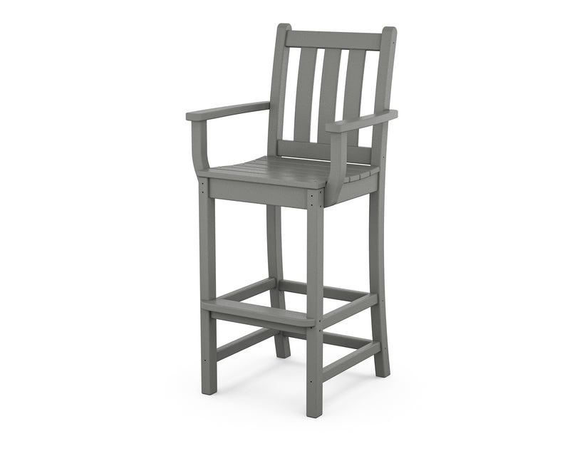 Polywood: Traditional Garden Bar Arm Chair