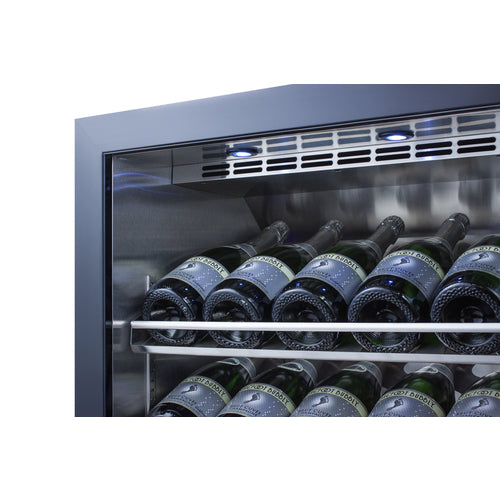 Summit Appliance: 24" Outdoor Wine Cellar w/ Champagne Style Shelving
