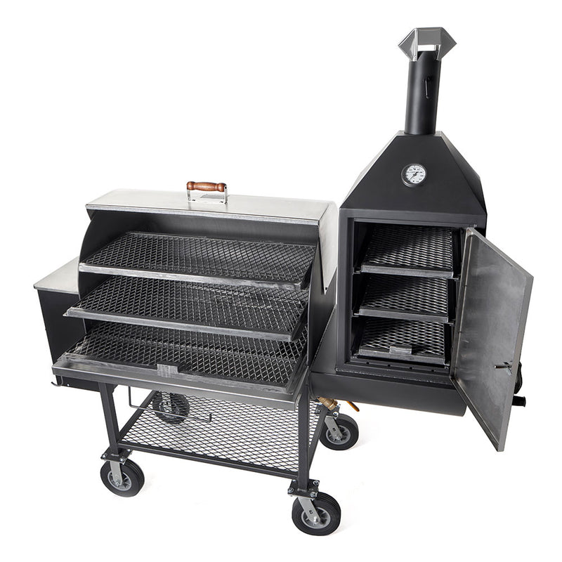 Pitts & Spitts: Maverick 2000 Pellet Grill w/ Upright Smoke Box