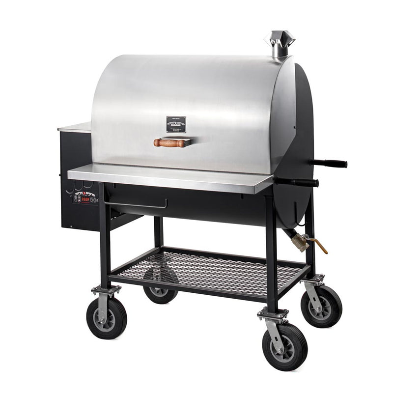 Pitts & Spitts: Maverick 1250 Pellet Grill w/ 8" Wheel Upgrade