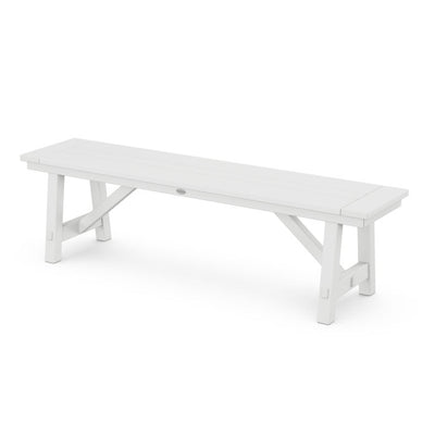 Polywood: Rustic Farmhouse 60" Backless Bench