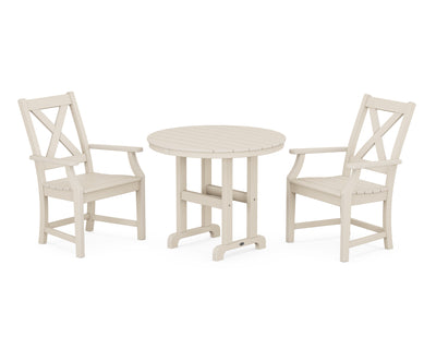 Polywood: Braxton 3-Piece Round Dining Set