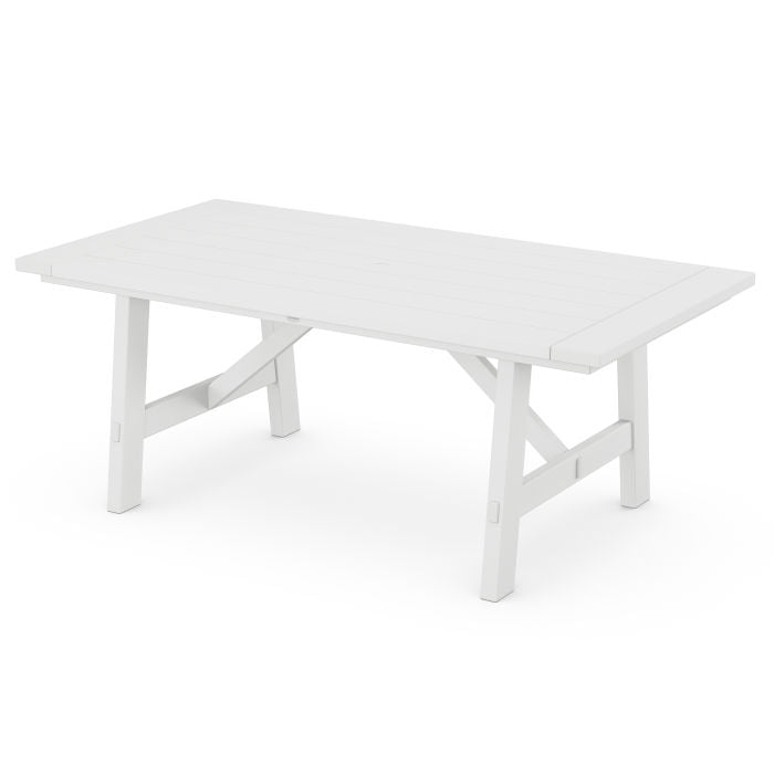 Polywood: Rustic Farmhouse 39" x 75" Dining Table