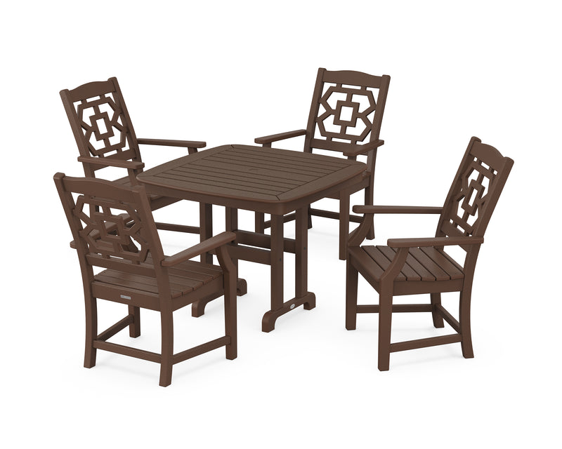 Polywood: Chinoiserie 5-Piece Dining Set