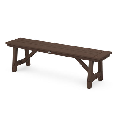 Polywood: Rustic Farmhouse 60" Backless Bench