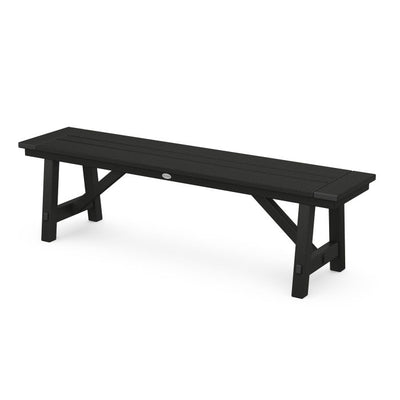 Polywood: Rustic Farmhouse 60" Backless Bench