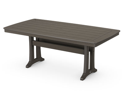 Polywood: Nautical Trestle 38" x 73" Dining Table